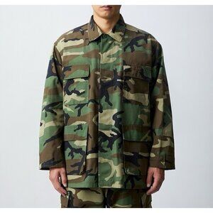 US Military M81 Woodland Camo BDU Field Jacket Size X-Large Regular 31" NWOT